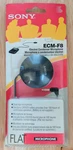 Sony Electret Condenser Microphone ECM-F8 Flat New In Package. Fixed Price $13.99.