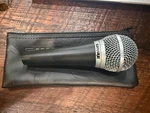 Nos Never Used Shure PG48 Microphone With Carrying Case Mint. Fixed Price $24.00.
