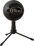 Logitech Blue Snowball Black Ice Plug-and-play Usb Microphone 988-000067. Fixed Price $48.99.