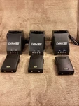 Lot Of Paso MIW333 Wireless Microphone Bodypack Transmitters W/ Charging Docks. Fixed Price $37.49.