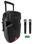 Rockville RAM12BT 12"PORTABLE Rechargeable 600W Dj Pa Speaker, Mics, Bluetooth. Fixed Price $229.95.