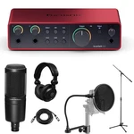 Focusrite Scarlett 2I2 4TH Gen Usb Interface With Software Suite, Bundle At. Fixed Price $359.99.