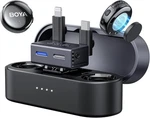 Boyalink Wireless Lavalier Microphone Type Lightning 3.5MM Iphone Andrd. Fixed Price $49.00.