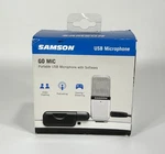 Samson Go Portable Usb Condenser Microphone With Software - Sealed. Fixed Price $53.91.