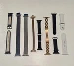 Bundle Apple Watch Bands Lot Set Of 8 - Fits 41MM Case Charms Included. Fixed Price $20.00.