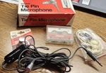 Realistic 33-1063 Electret Tie Pin Microphone Vintage Original Box Made Japan. Fixed Price $7.60.