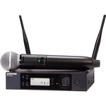 Shure GLXD24R+/SM58 Digital Wireless Rack System With Vocal Microphone. Fixed Price $701.00.