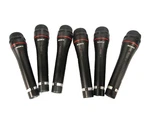 Lot Of 6 Sony F-BM7 Pro Unidirectional Dynamic Microphones.. Fixed Price $110.00.
