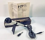 Vintage Sony F-27 Cardioid Dynamic Microphone W/ Original Box And Instuctions. Fixed Price $29.95.