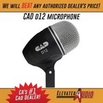 Cad D12 Neodymium Cardioid Dynamic Microphone Designed For Bass Drum & Low End!. Fixed Price $45.00.