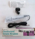 Radioshack Optimus 33-3030 Omnidirectional Dynamic Cable Microphone Open Box Vtg. Fixed Price $12.71.