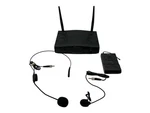 Pyle PDWM1988B Wireless Mic System Headset Lavalier. Fixed Price $51.99.