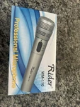 Rider Professional Microphone With Wireless Receiver. Fixed Price $25.00.