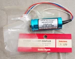 Vintage Realistic Headphone Coupler No. 33-1009 Taiwan Radio Shack Unused. Fixed Price $10.00.