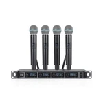 Xtuga A140 Wireless Microphone System, Handheld Cordless Mics Uhf With Meta.... Fixed Price $181.25.