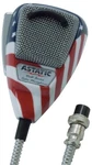 Astatic 636L-FLAG Cb Radio Noise Cancelling Microphone 4-PIN Stars 'n Stripes. Fixed Price $44.95.