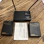 Azden WR22 Pro Wireless Microphone System Channel Receiver, Trans. Fixed Price $40.00.