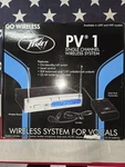 Peavey PV1 Wireless System (014367603552). Fixed Price $139.95.