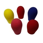 Specialty Microphone Windscreens 5/8" Id By Supremefit 5-PAK 3- PINK/2 Yellow. Fixed Price $19.00.