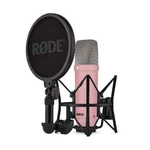 Rode NT1 Signature Cardioid Studio Condenser Microphone, Pink. Fixed Price $184.00.