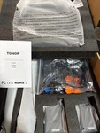 New Open Box -tonor Wireless Mic System Uhf Set Bodypack Lapel Ear TW362. Fixed Price $53.99.