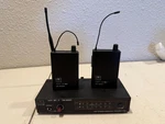 Galaxy Audio Any Spot AS-950T Uhf Stereo Wireless Transmitter & 2 Receivers. Fixed Price $64.99.