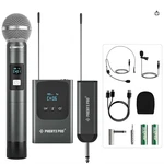 Phenyx Pro Dual Digital Wireless Microphone System PDP-2-1H1B. Fixed Price $109.65.