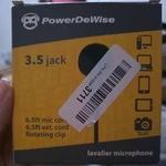 Powerdewise Grade Lavalier Lapel Microphone, Perfect For Recording Youtube. Fixed Price $15.00.