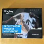 Wireless Microphone System 2 Channels, Metal Dual Professional Uhf Cordless. Fixed Price $32.90.