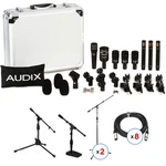 Audix DP7 Plus Drum Package With Stands Cables. Fixed Price $1619.00.