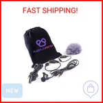 Purple Panda Lavalier Lapel Microphone Kit Clip-on Omnidirectional Condenser. Fixed Price $50.00.