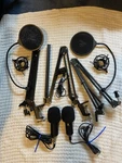2-COMPLETE Podcast/stream Set Ups W/2-MAONO Mic 1/AME2A-1/A04 +light. Fixed Price $38.21.