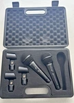 Behringer - XM1800S Dynamic Wired Professional Microphone Set 2 With Case. Fixed Price $18.00.