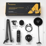Maono AU-PM422 Monitorable Usb Condenser Microphone Set Black. Fixed Price $47.42.