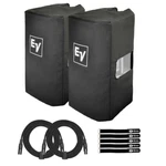 Electro-voice ZLX-12-G2-CVR Padded Covers 2-PACK With Cables. Fixed Price $185.40.