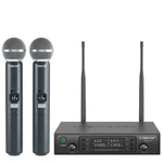 Phenyx Pro Wireless Microphone System, Dual Two Handheld Mics, Black. Fixed Price $212.41.