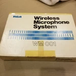 Rca Wireless System Or Receiver/microphone/case. Fixed Price $20.00.