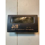 J&b MC-101 Super Professional Microphone Dynamic Handheld Black With Cable Box. Fixed Price $15.00.