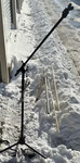 On-stage Tripod SMS7630 Studio Microphone Stand With Telescoping Boom. Fixed Price $50.00.