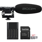 Zoom M3 Mictrak Stereo Shotgun Microphone And Recorder Essential Kit. Fixed Price $199.99.
