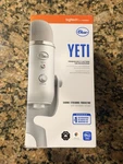 Blue Yeti Usb Microphone Silver Factory Seal New Multi-pattern Streaming Podcast. Fixed Price $89.99.
