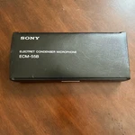 Sony Electret Condenser Microphone EXM-55B Vintage Case Only. Fixed Price $34.95.