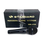 Standard AT-818 Dynamic Microphone Japan Vintage W/ Xlr Cable & Case Ex. Fixed Price $26.99.
