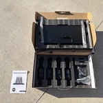 4CH Uhf Lapel Headset Wireless Microphone System Lavalier Bodypacks Stage Mics. Fixed Price $131.77.