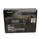 Shure SLXD24/B58 J52 Wireless Microphone System With BETA58A Handheld Works. Fixed Price $689.99.