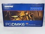 Shure PGDMK6-XLR 4PC Drum Microphone Set Case Cords PG52 & 3 PG56 -no PG81. Fixed Price $350.00.