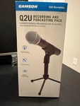 Samson Dynamic Usb/xlr Handheld Wired Microphone - Model # SAQ2U Open Box. Fixed Price $68.00.