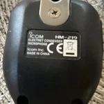 Icom HM-219 Electret Condenser Microphone For Radios And Communication Devices. Fixed Price $56.50.