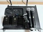Shure UR4D H4 Band Dual Receiver Combo System ( 518-578 Mhz). Fixed Price $1799.00.