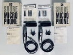 Shure 575SC Versadyne Dynamic Microphones ( Set Of 2 ). Fixed Price $150.00.